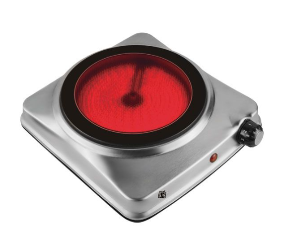 Pianurë e Vetme e Sipërme Tavoline 17,7 cm 1200W FS716