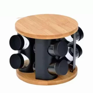 Set rrotullues i erëzave 8 me bambu BR2006