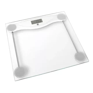 Shkallë dixhitale për dysheme xhami FS9006 me të bardhë