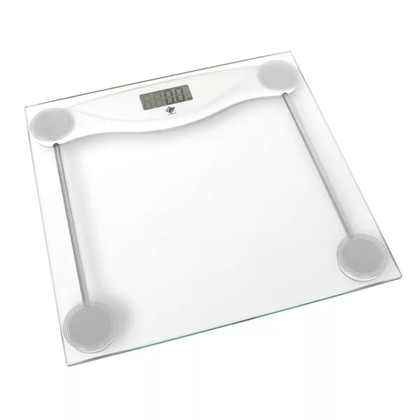 Shkallë dixhitale për dysheme xhami FS9006 me të bardhë