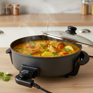 Tavë elektrike qeramike 42cm 1500W FS6811 a