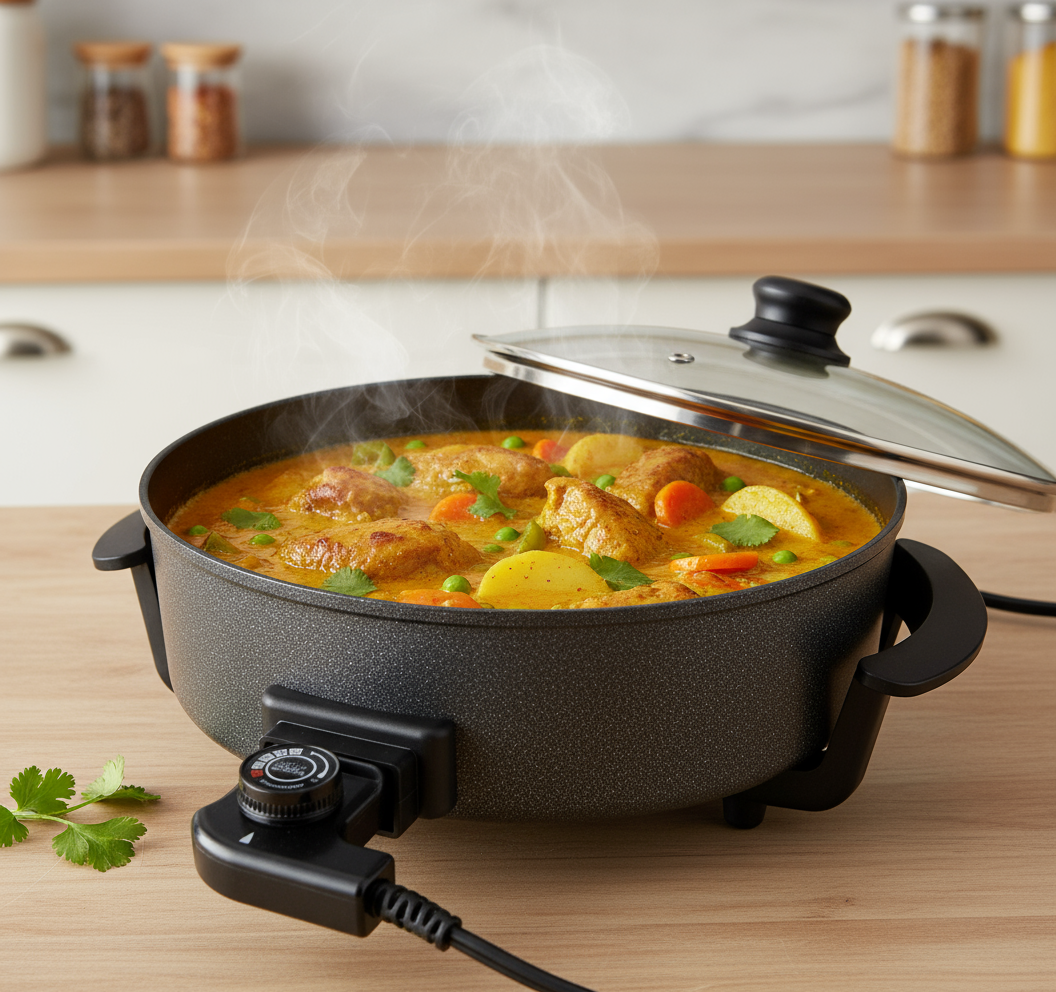 Tavë elektrike qeramike 42cm 1500W FS6811 a