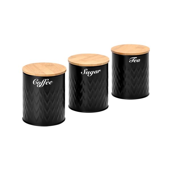 Kuti për çaj kafe sheqeri të bardhë me raft BR2505 C