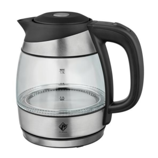 Enë elektrike e ujit prej qelqi 1.2l FS742