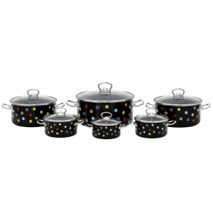 Kompleti i Tenxhere të Emaluara nga 1,8l16cm deri në 46 BR431B