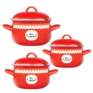 Kompleti i Tenxhere të Emaluara nga 1,8l16cm deri në BR331G (2)