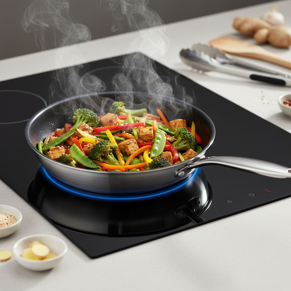 Tigan me Induksion për Sobat me Induksion BR951