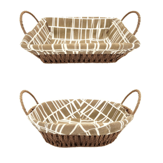 Shportë buke me pecetë prej cope