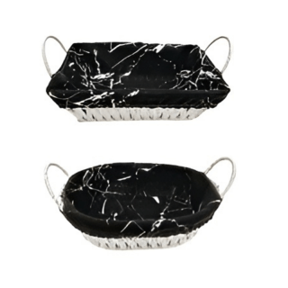 Shportë buke me pecetë prej cope BR5012B C